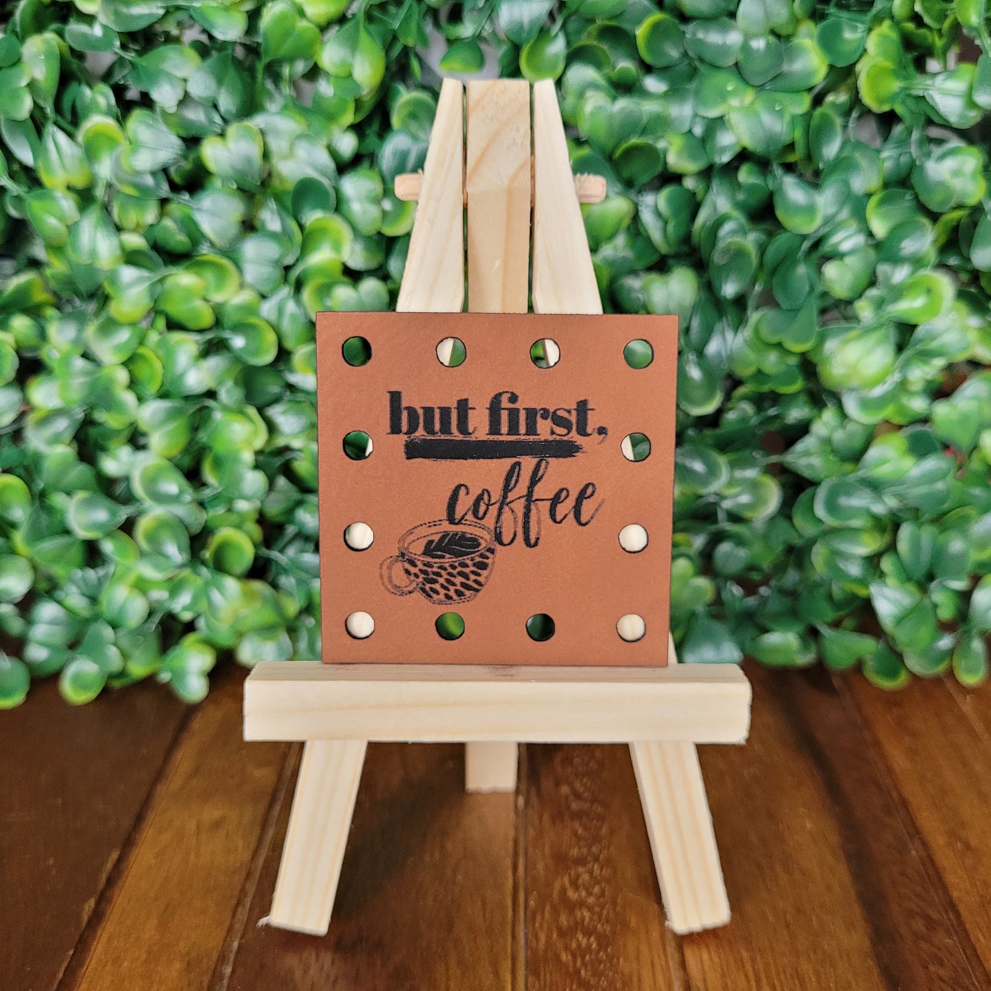 'But First, Coffee' Patch - Square