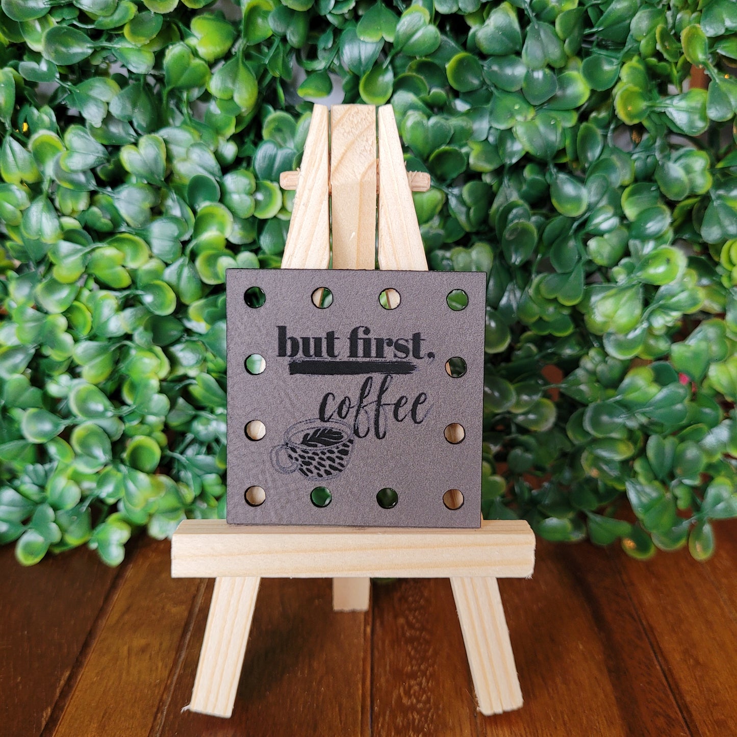 'But First, Coffee' Patch - Square