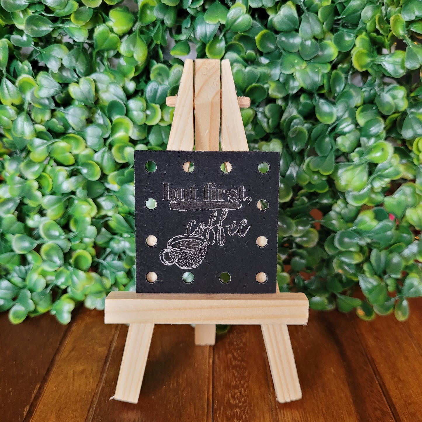'But First, Coffee' Patch - Square