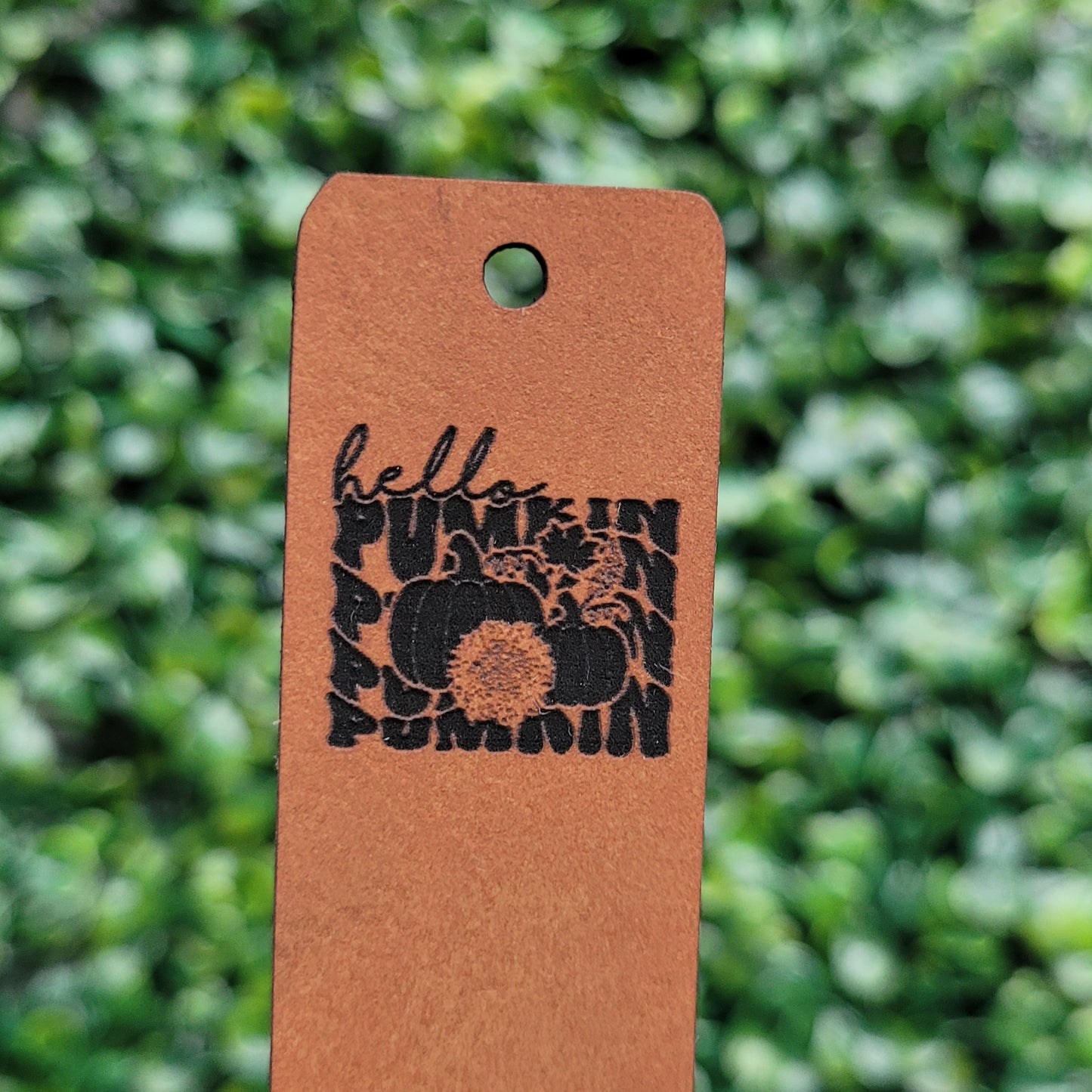 Retro Autumn Folded Tags (set of 10)