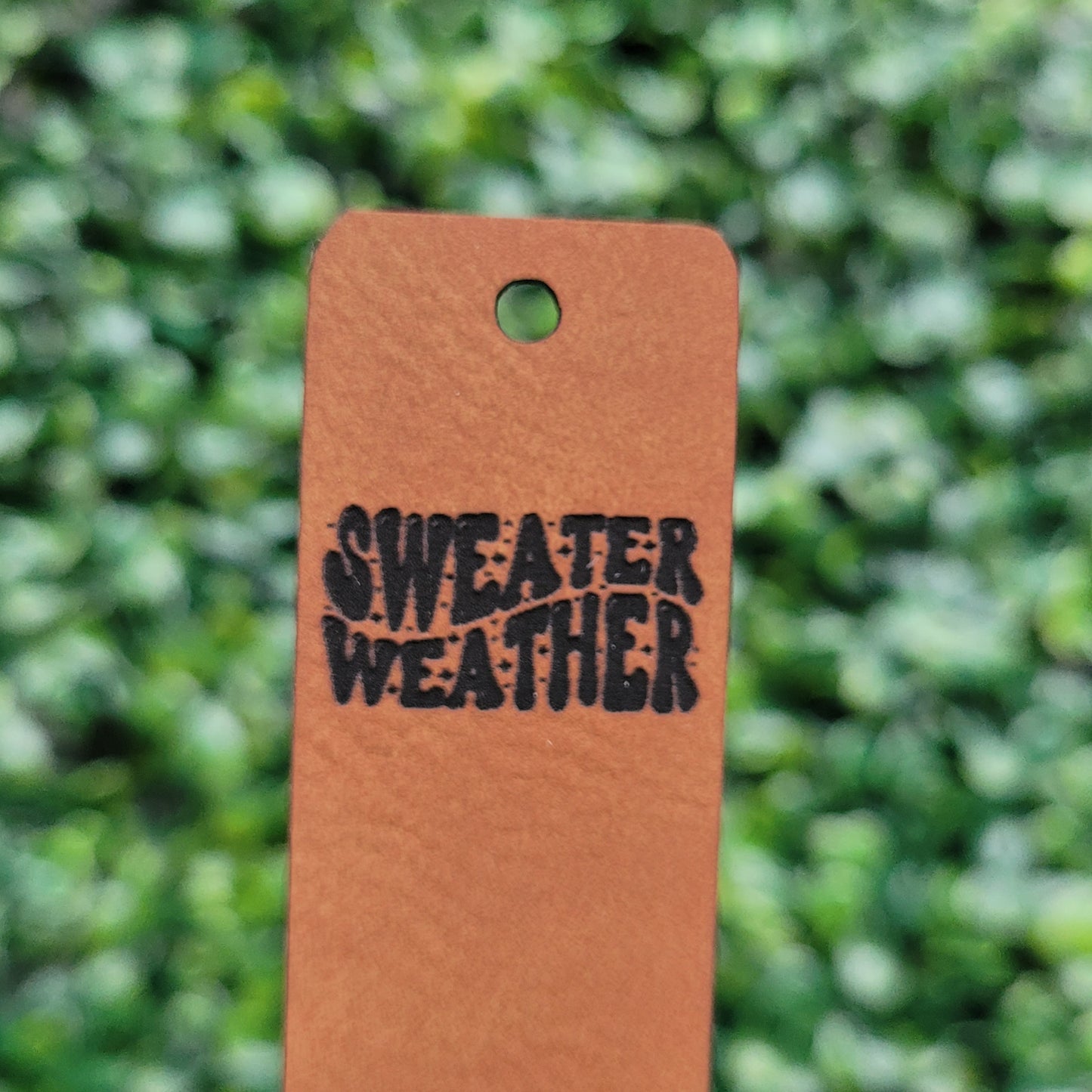 Retro Autumn Folded Tags (set of 10)