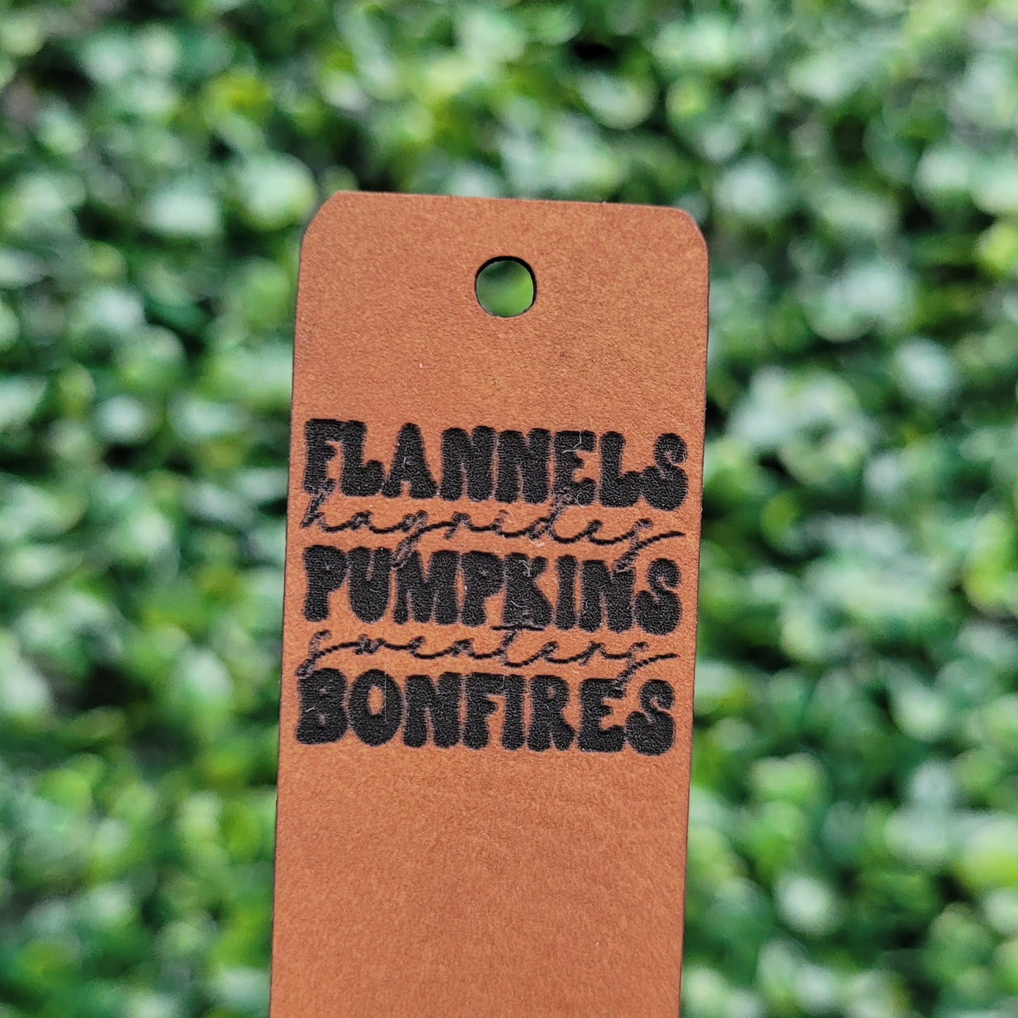 Retro Autumn Folded Tags (set of 10)