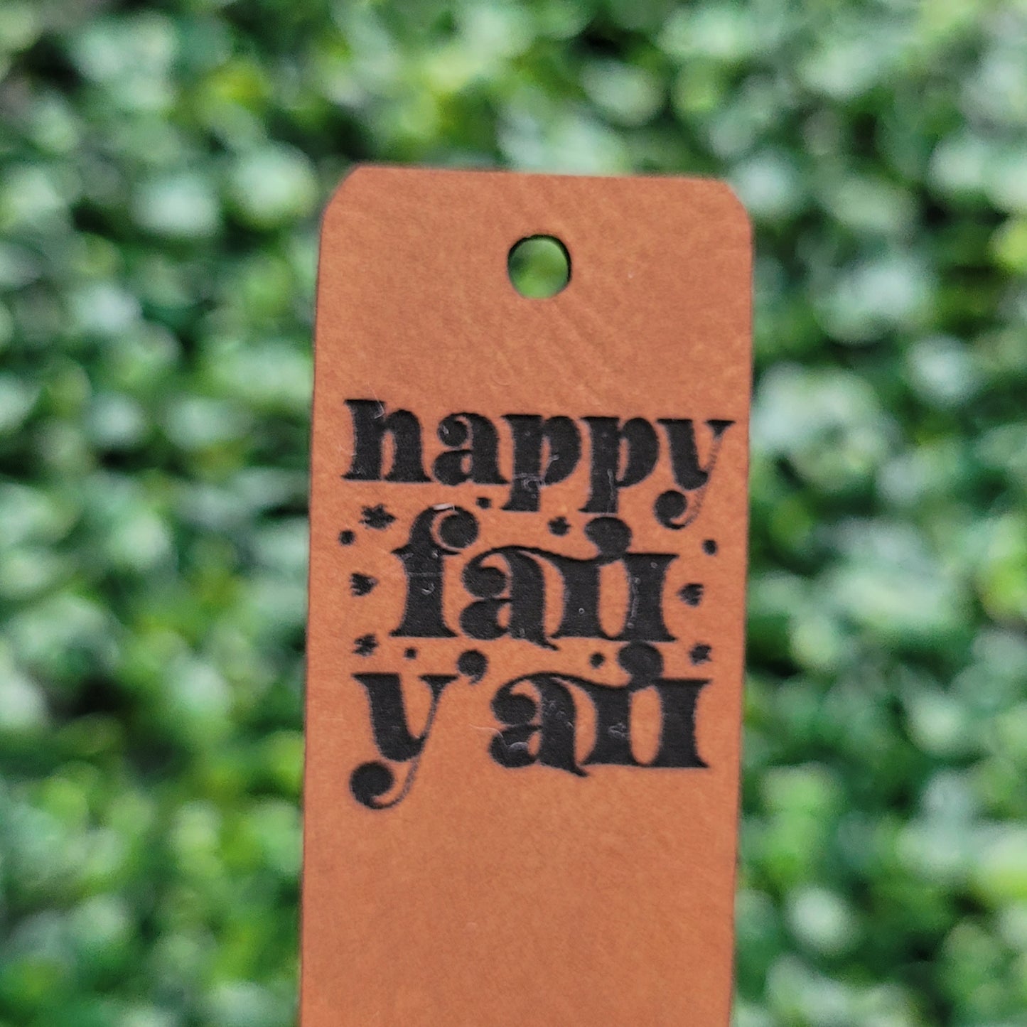 Retro Autumn Folded Tags (set of 10)