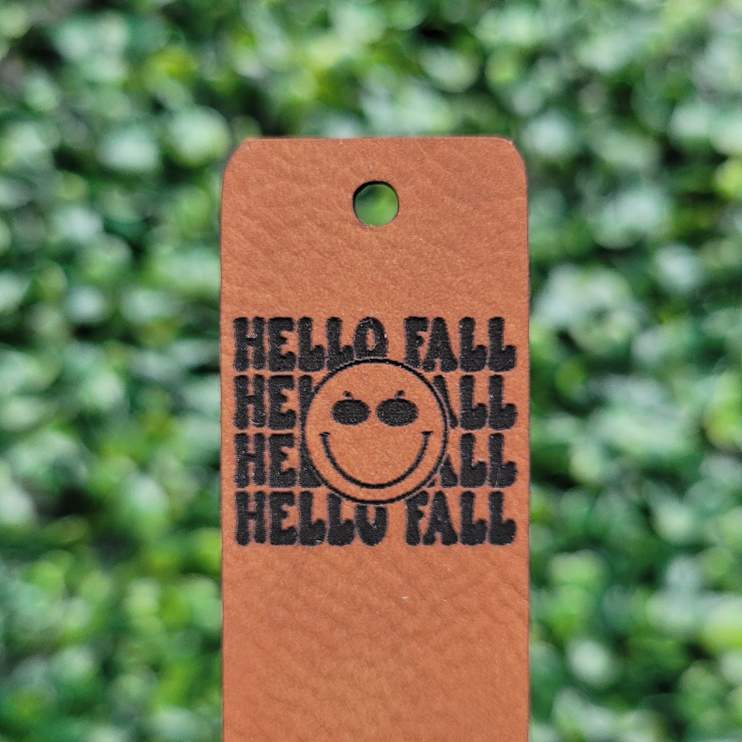 Retro Autumn Folded Tags (set of 10)