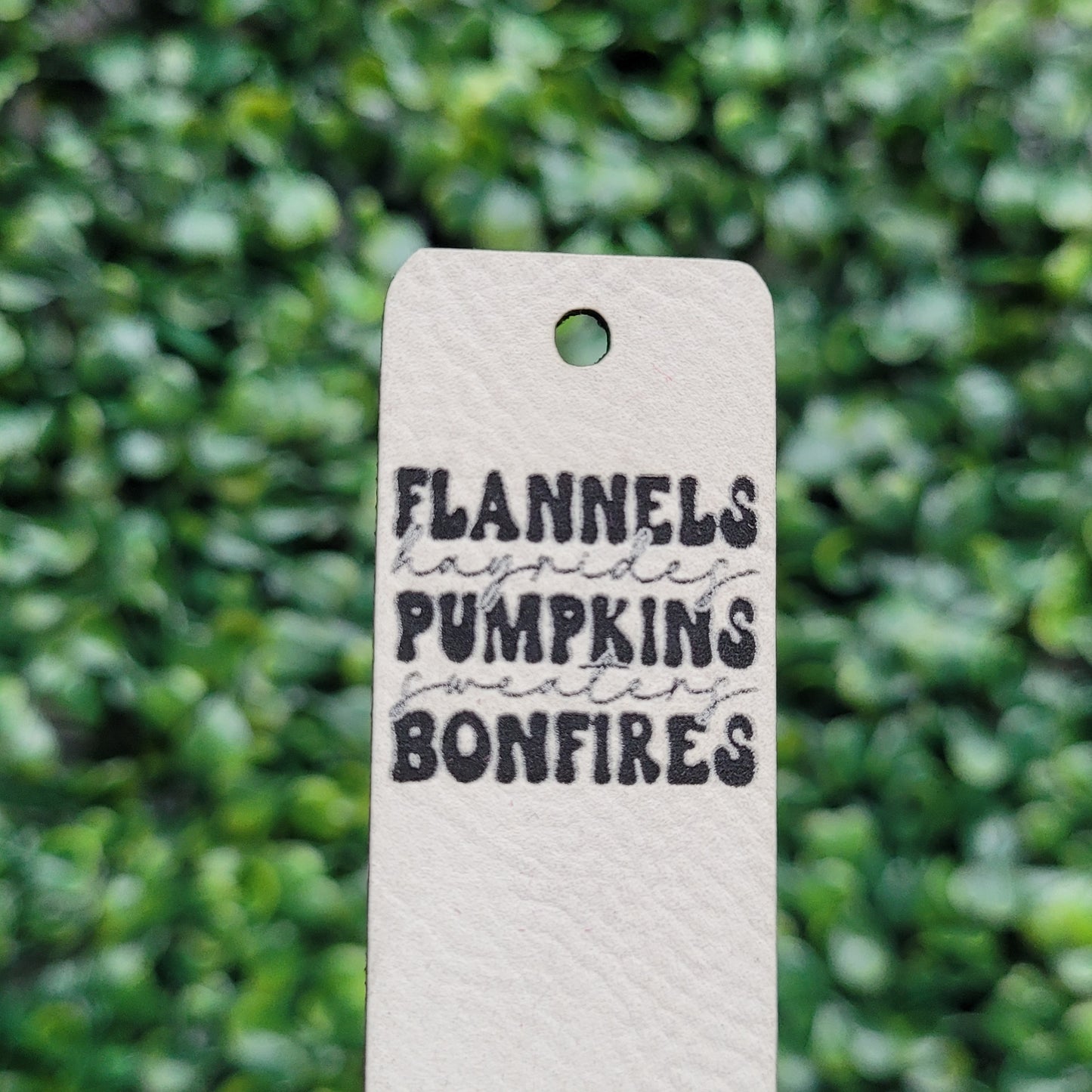 Retro Autumn Folded Tags (set of 10)
