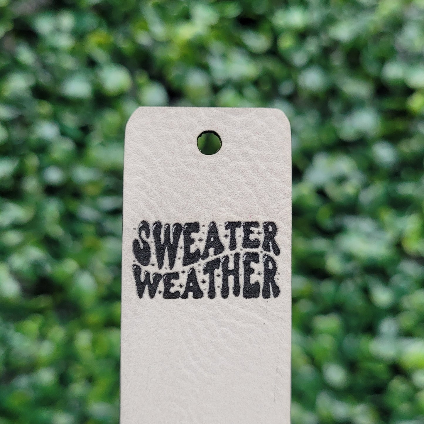 Retro Autumn Folded Tags (set of 10)