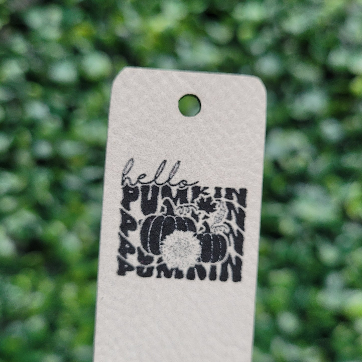Retro Autumn Folded Tags (set of 10)