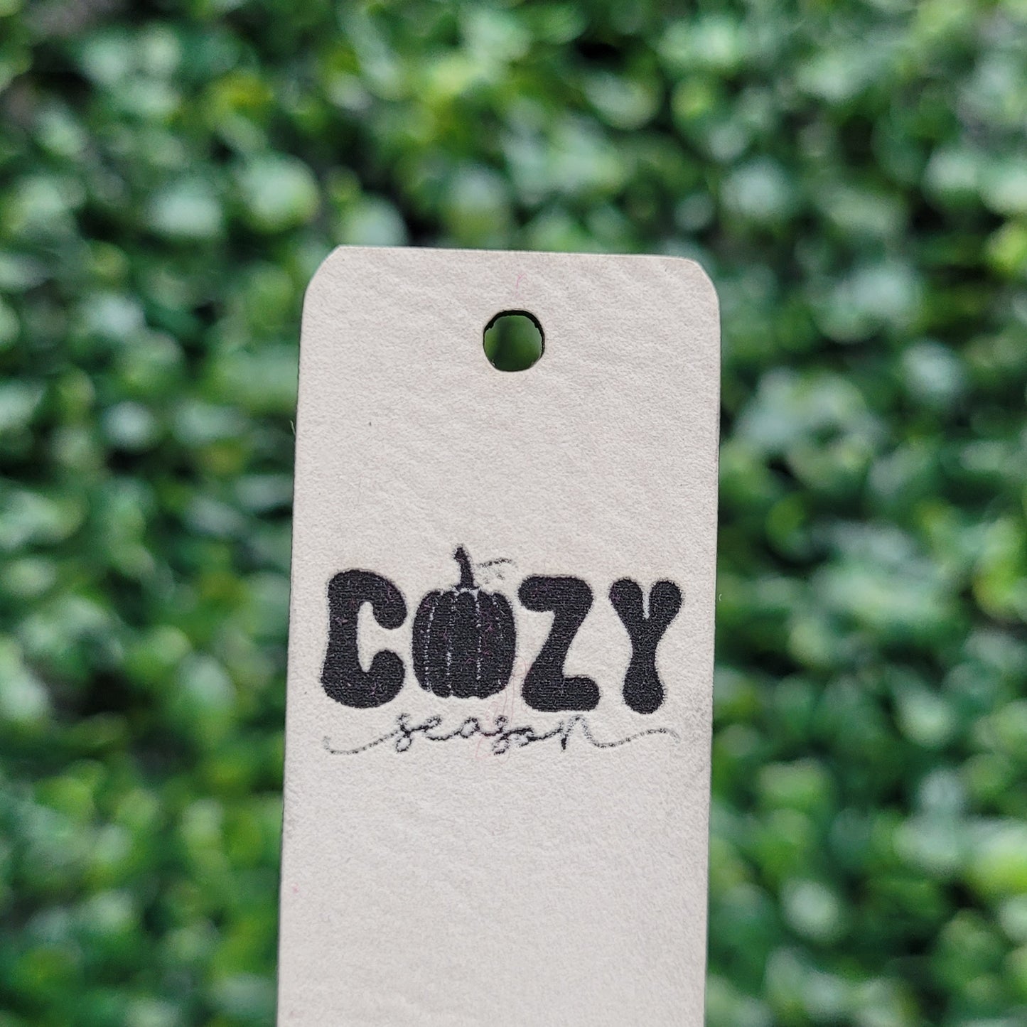 Retro Autumn Folded Tags (set of 10)