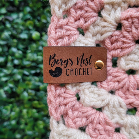 Custom Leather Tags - Fold Over & No Sew