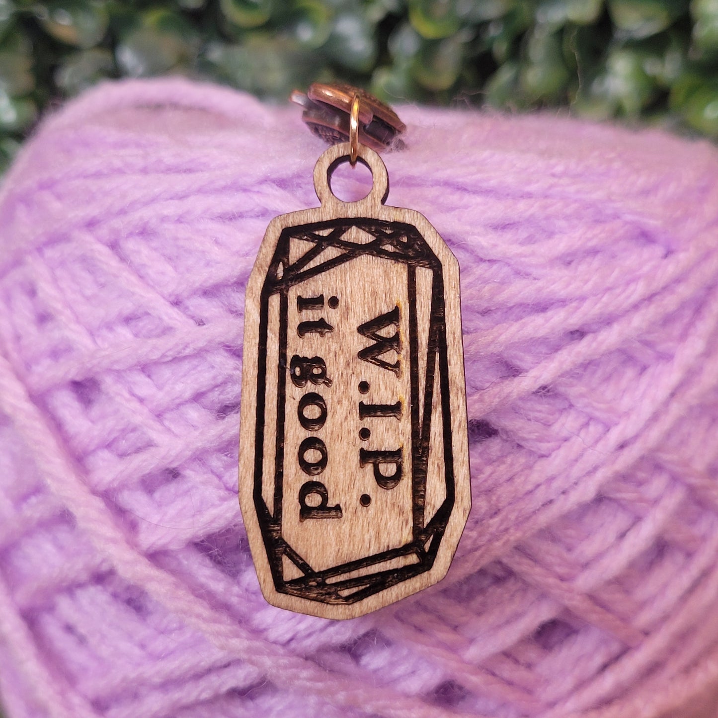 Crochet Themed Stitch Markers (set of 4)