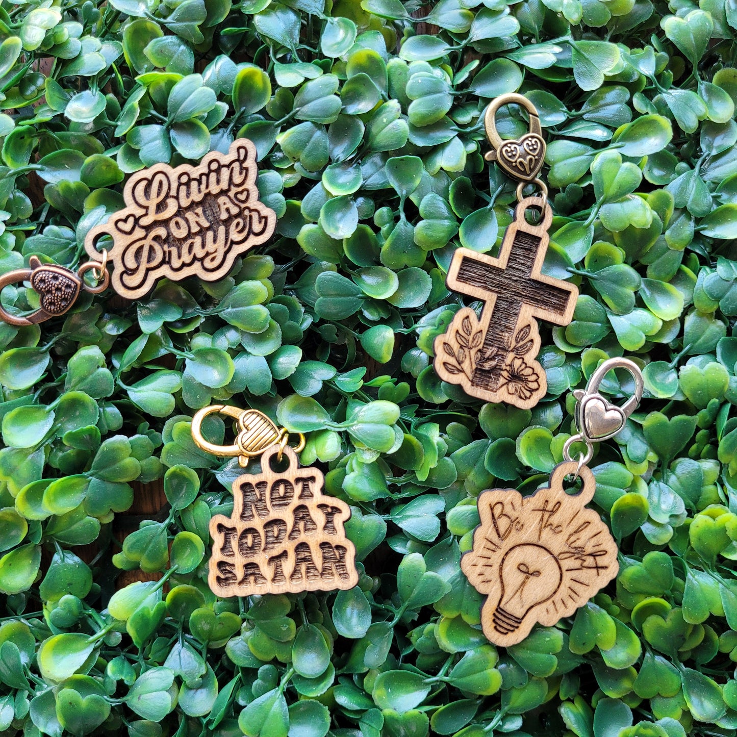 Faith Collection Stitch Markers (set of 4)