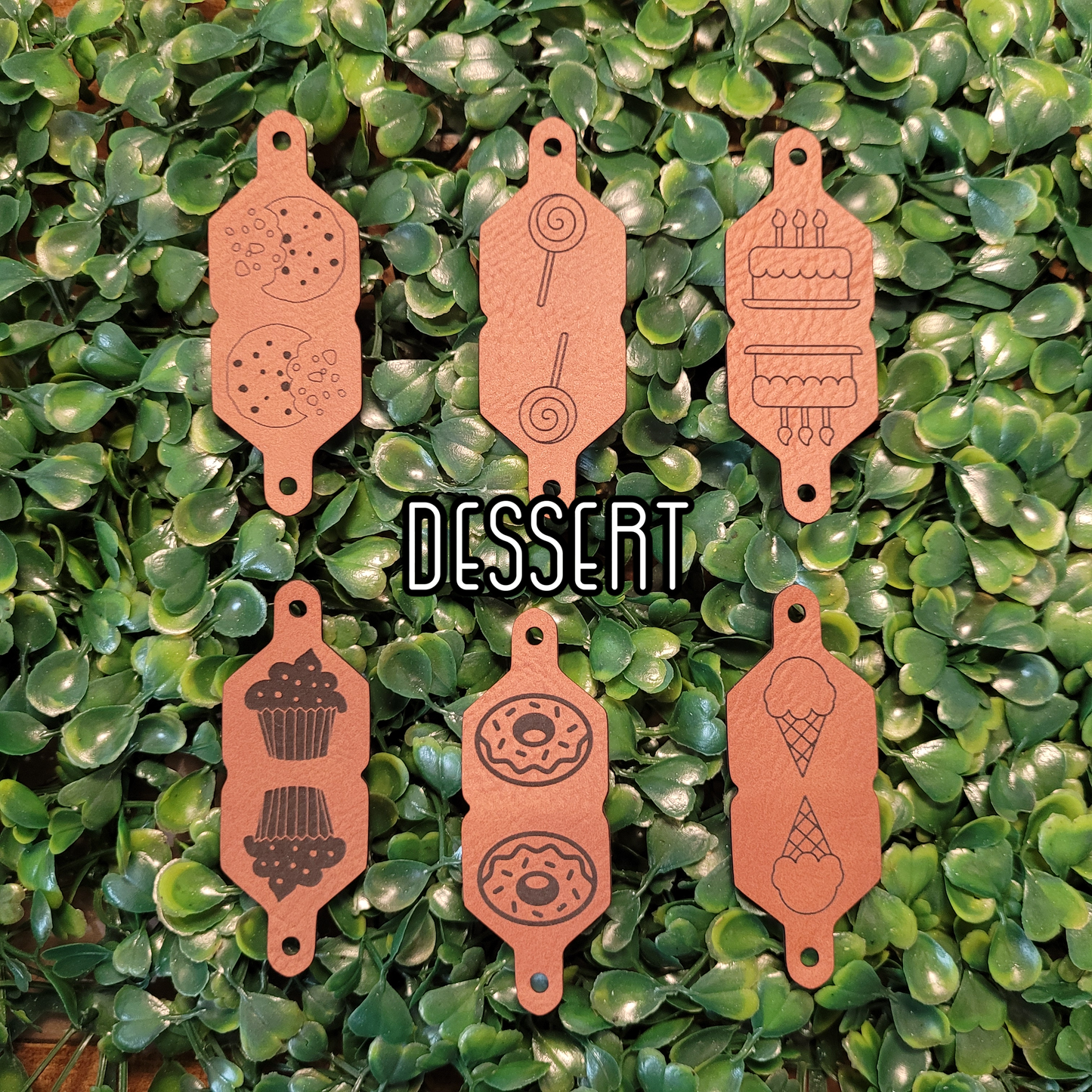 Clementine the Cow Ear Tags (set of 6)