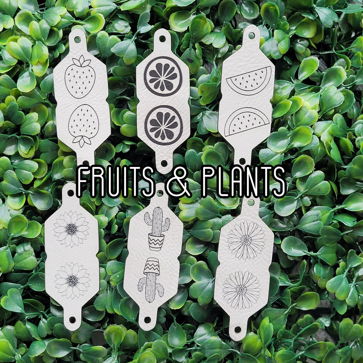 Clementine the Cow Ear Tags (set of 6)