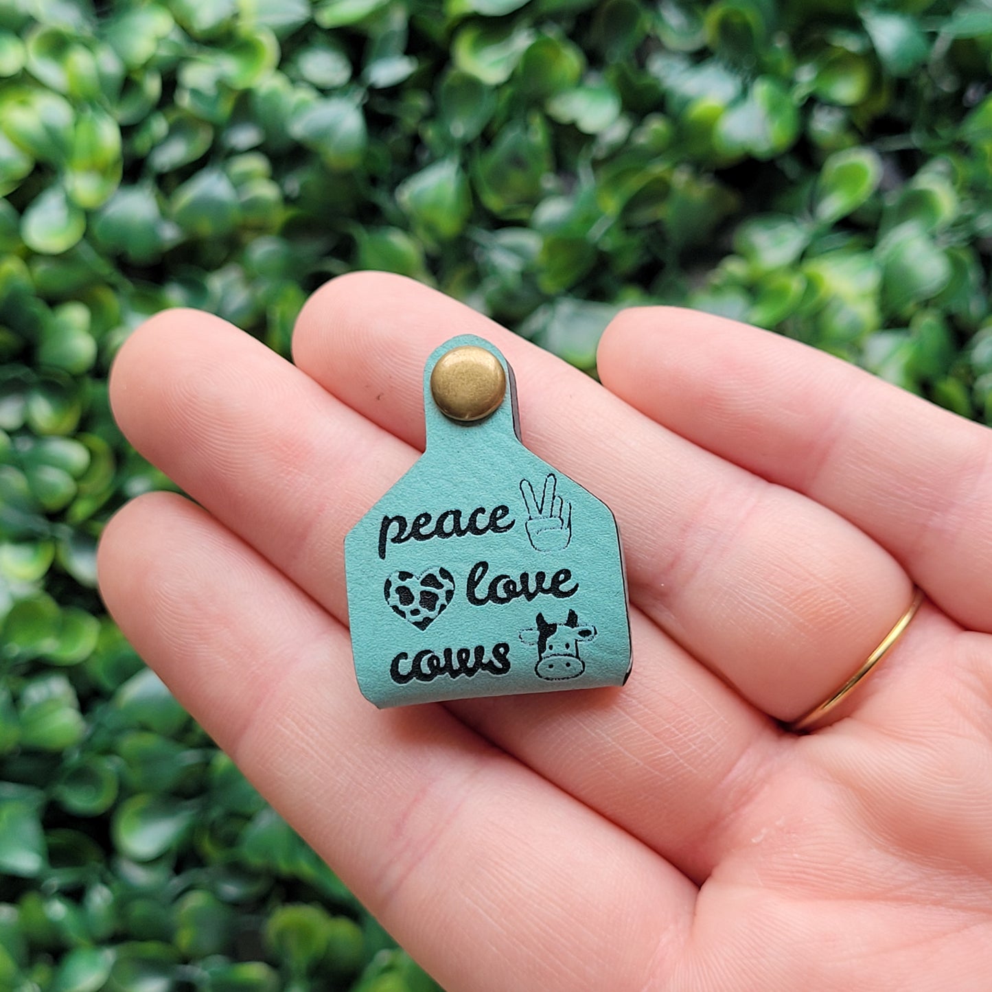 Clementine the Cow Ear Tags (set of 6)