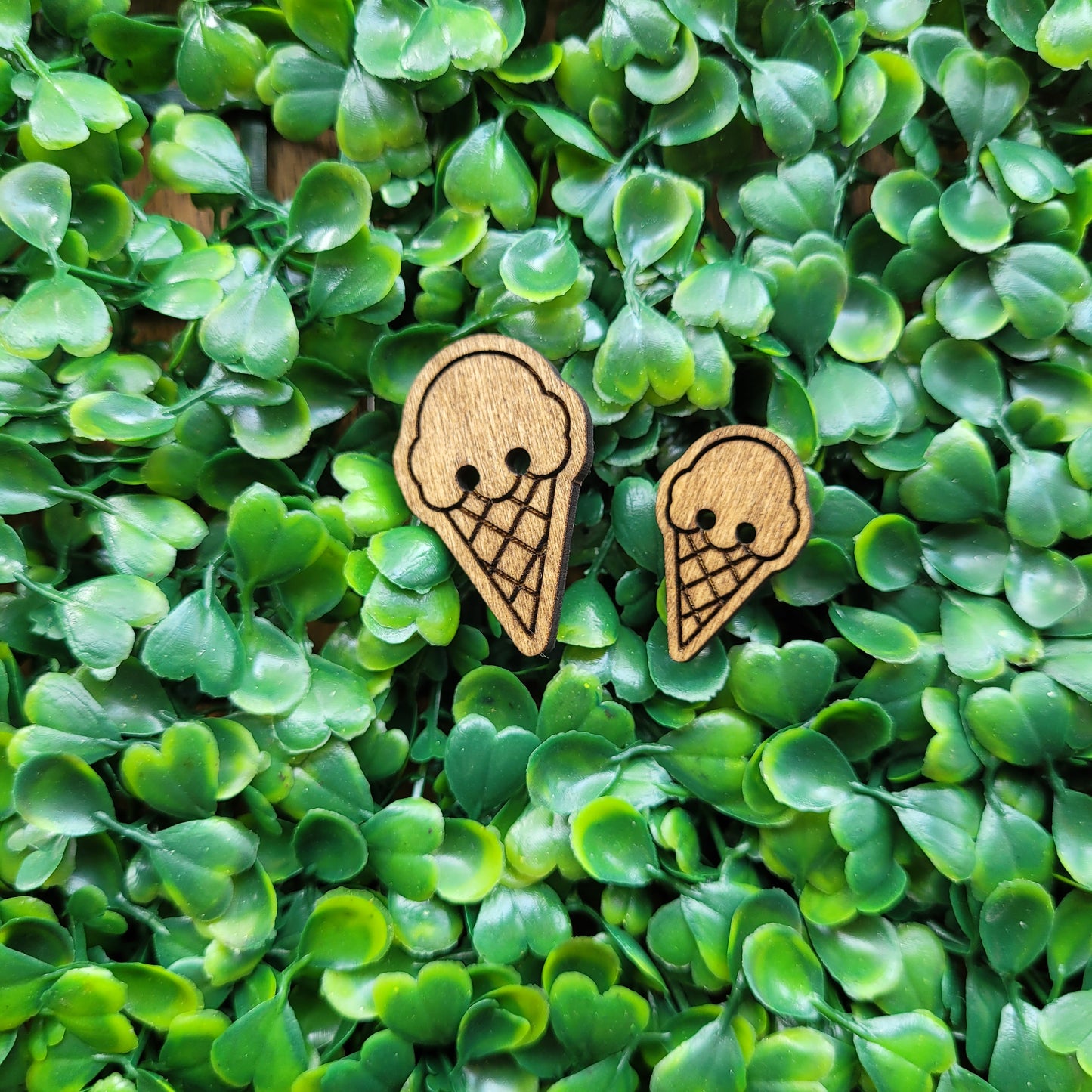 Groovy Summer Wooden Buttons (set of 12)