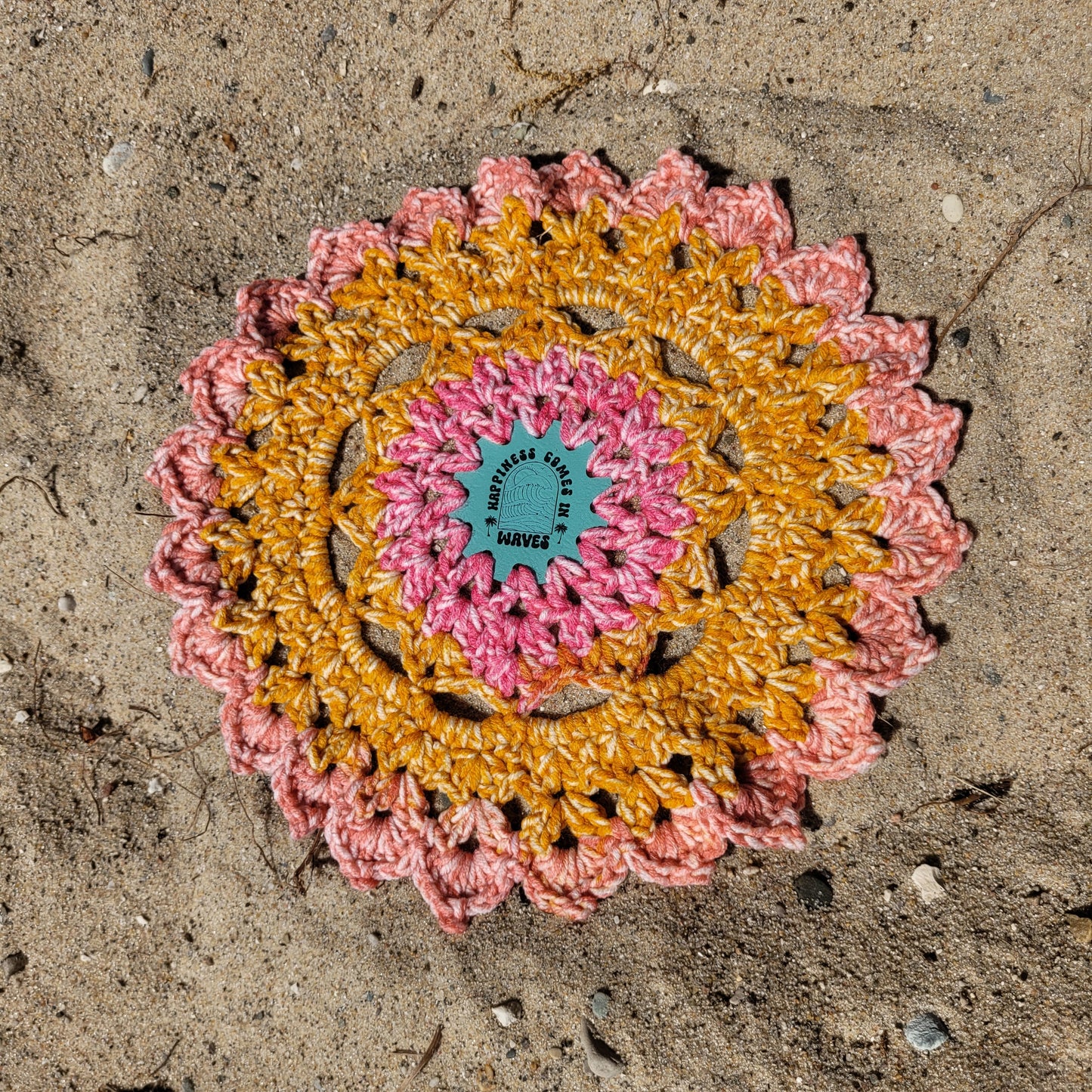 Groovy Summer Round Patches (set of 10)