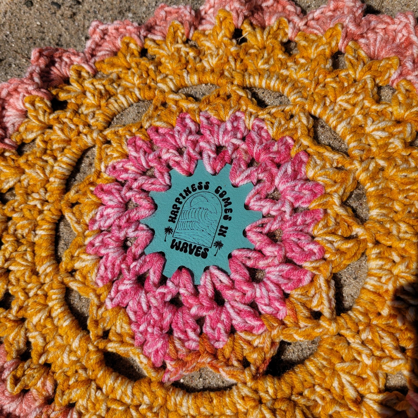 Groovy Summer Round Patches (set of 10)