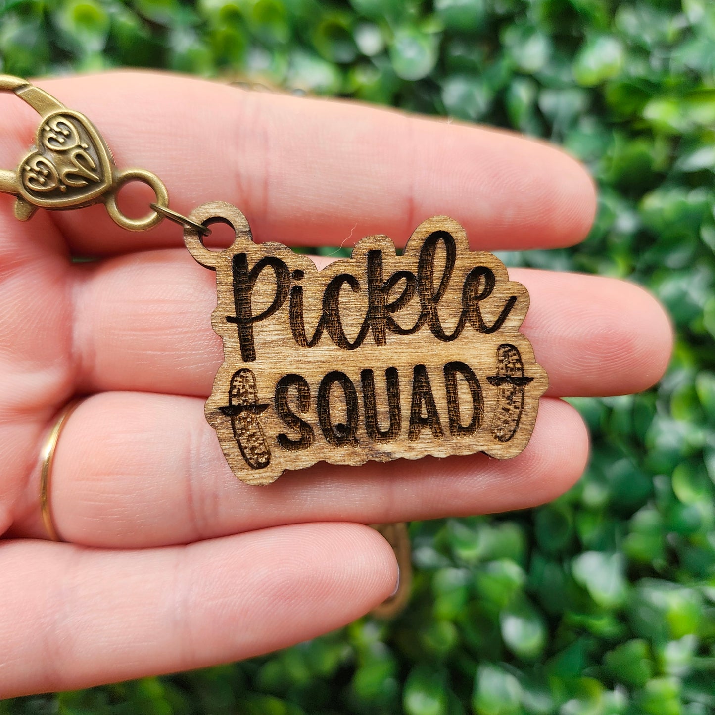 Pickle Stitch Markers (set of 4)