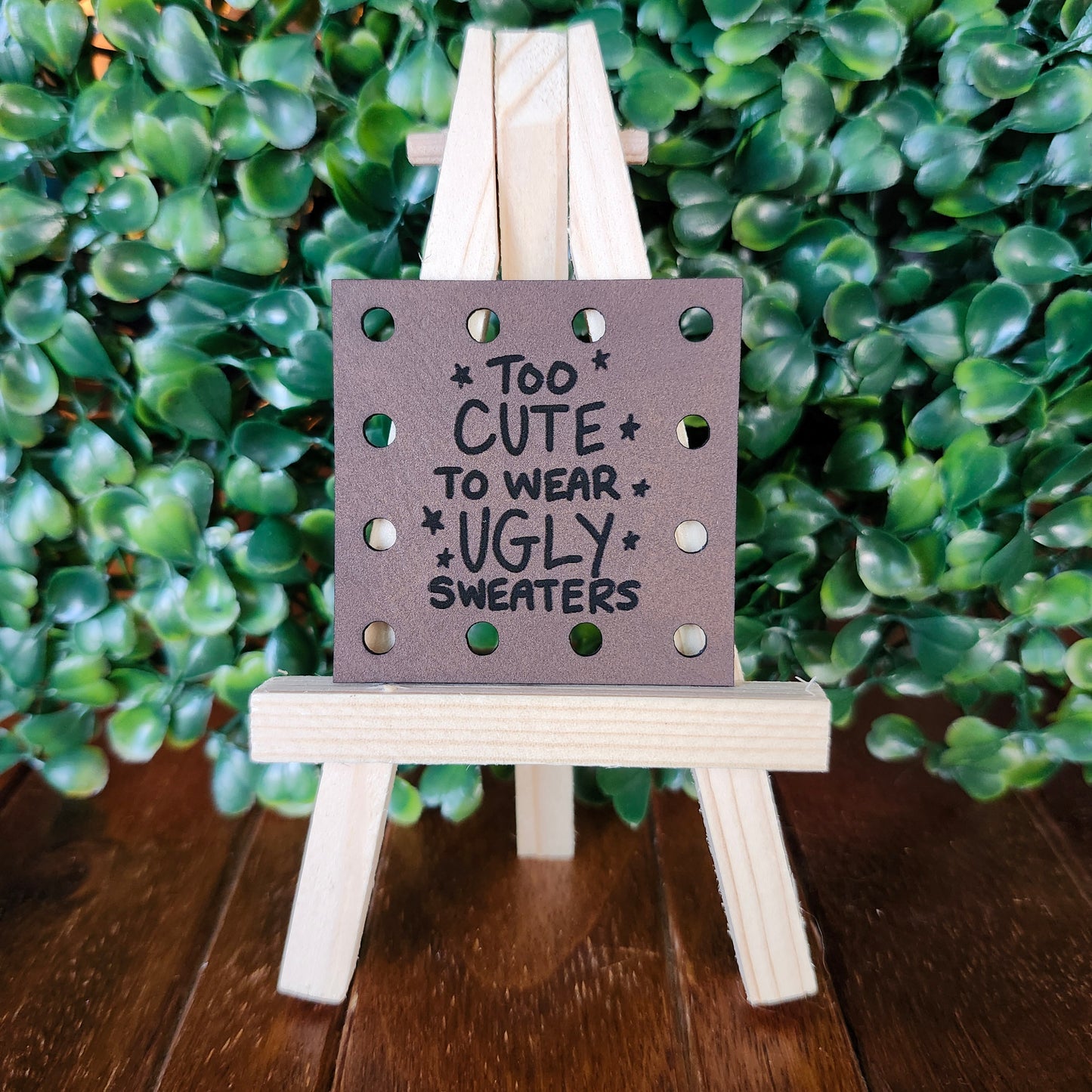 Cutie Christmas Square Patches (set of 10)
