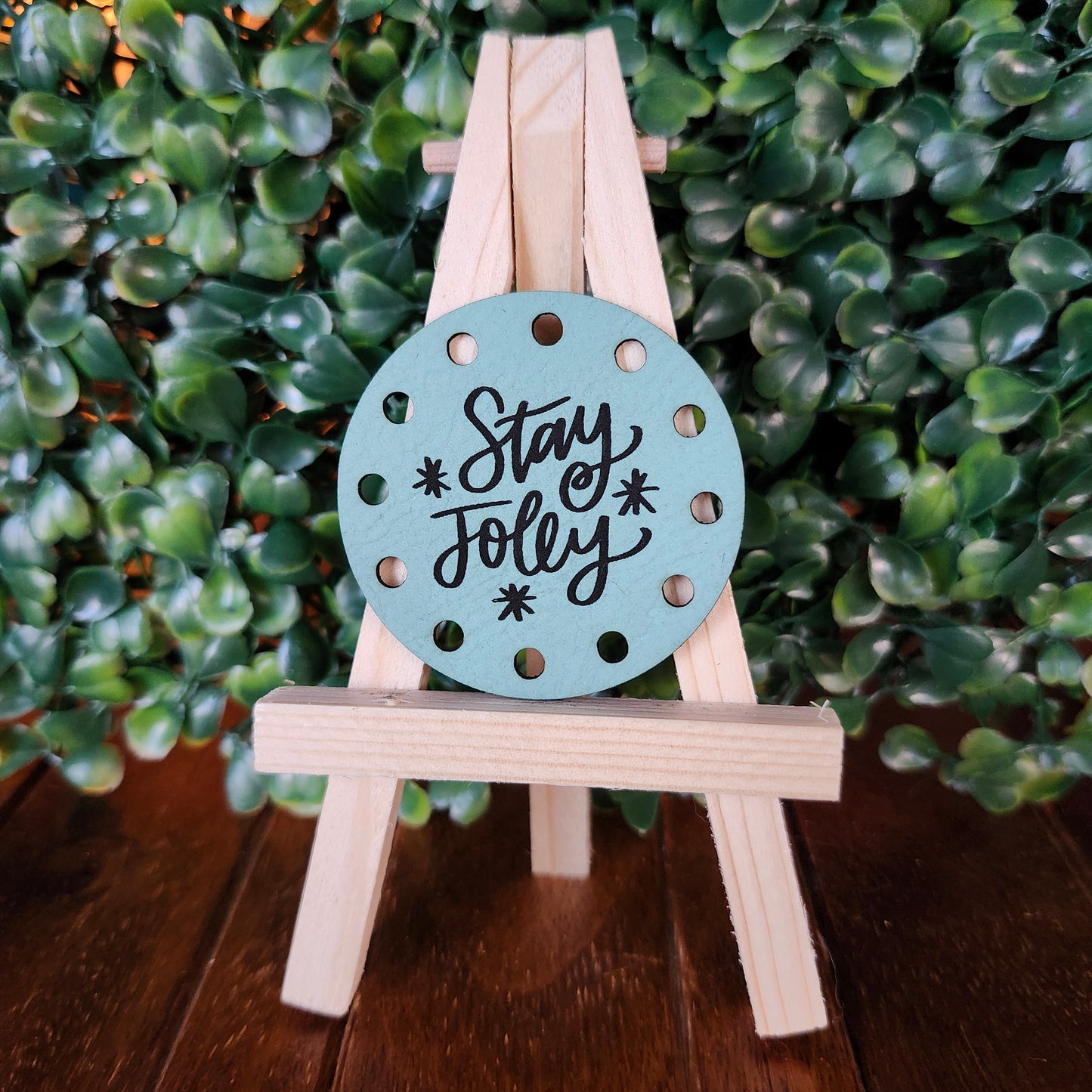Cutie Christmas Circle Patches (set of 10)