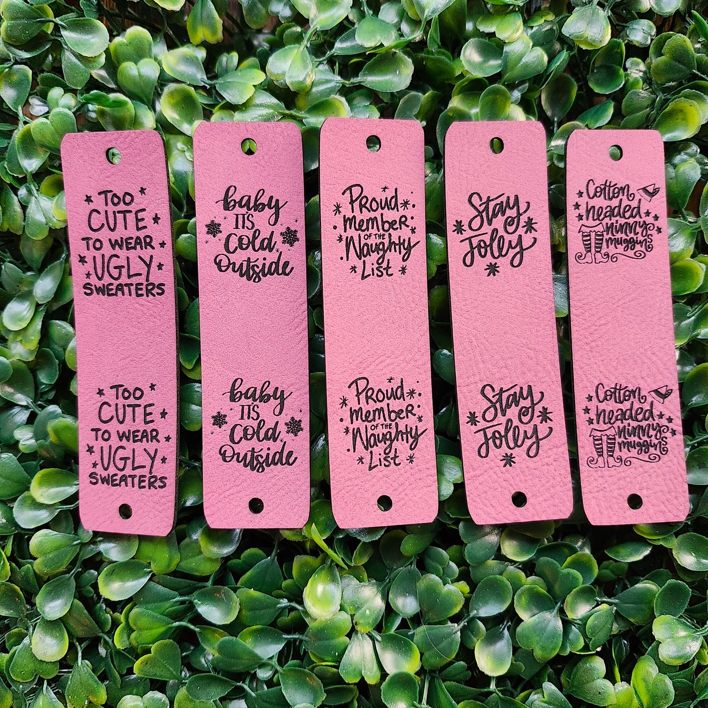 Cutie Christmas Folded Tags (set of 10)