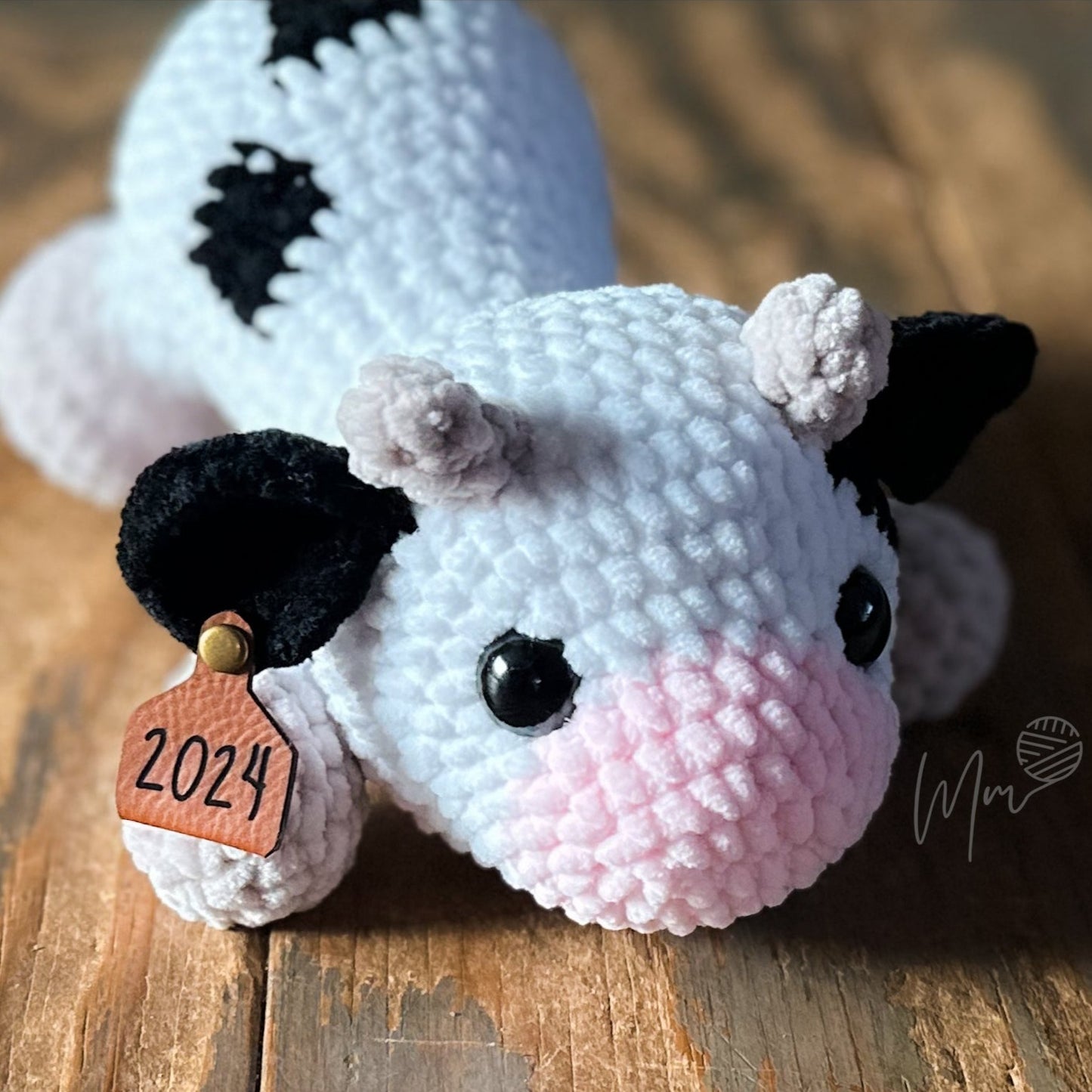 Clementine the Cow Ear Tags (set of 6)