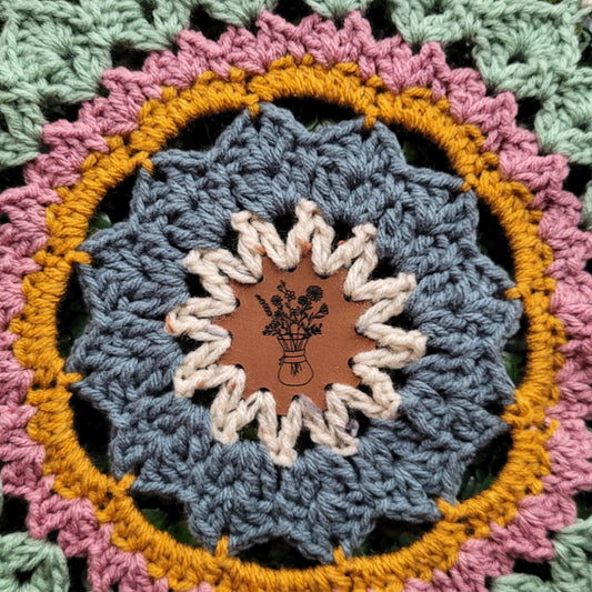 WILDFLOWER BUNDLE - Wildflower Mandala Patches (set of 8 patches)