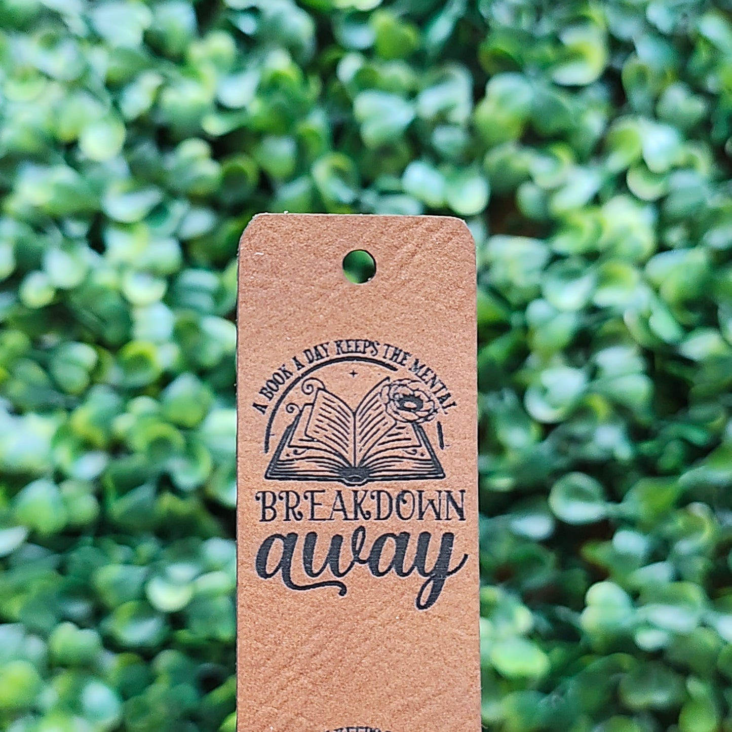 Hooked on Books Folded Tags