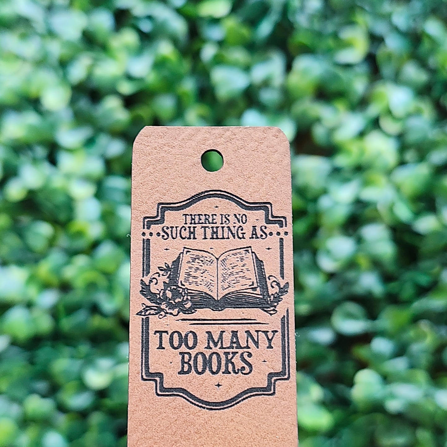 Hooked on Books Folded Tags