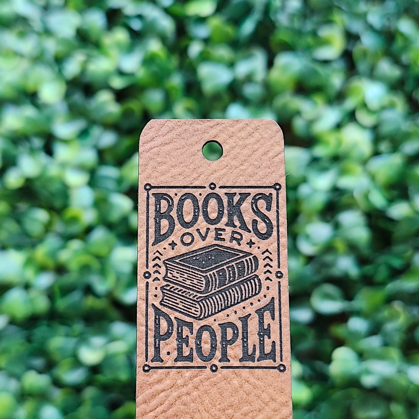 Hooked on Books Folded Tags