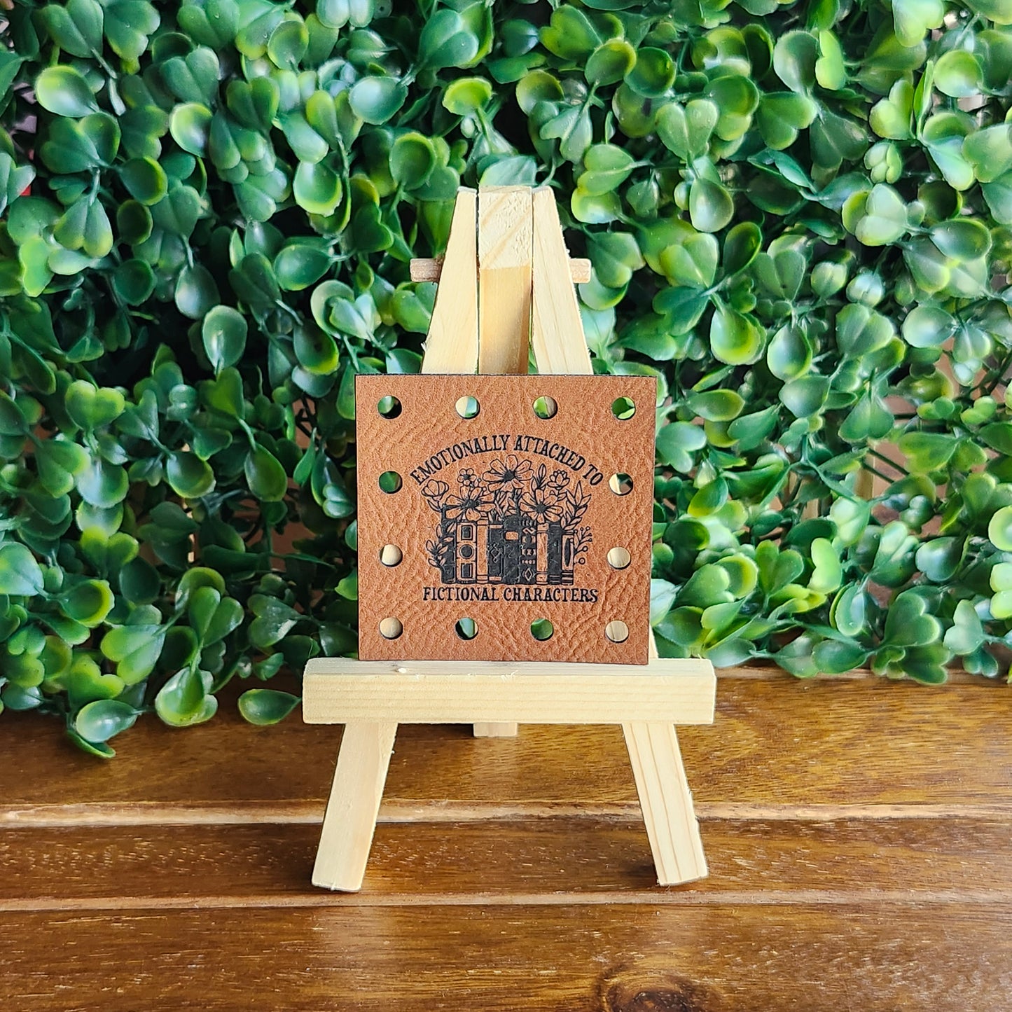 Hooked on Books Square Patches