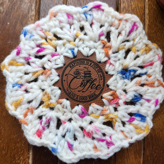 Hooked on Books Circle Patches